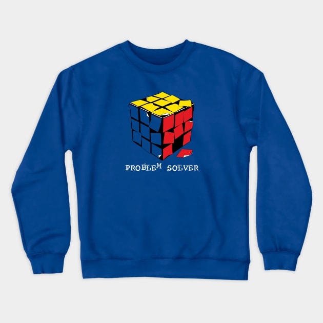 Problem Solver Crewneck Sweatshirt by artofbriancroll